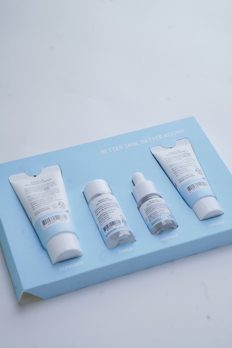 Round Lab 1025 Dokdo line skin care trial kit