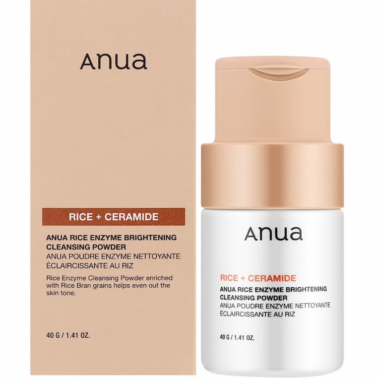 Anua Rice + Ceramide Enzyme Brightening Cleansing Powder